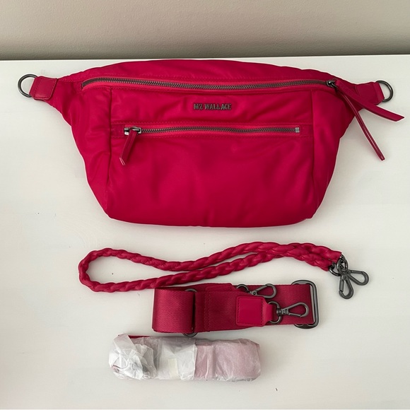 MZ Wallace Handbags - MZ Wallace Bowery Sling EUC in PUNCH